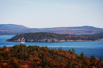 Sailboat in Bay