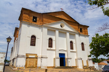 Detalhe da Igreja Matriz de Santana em Goiás.
Também conhecida como Igreja Inacabada.