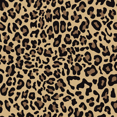 
Yellow leopard print, vector trendy wild cat pattern, geometric seamless pattern for textiles. Modern fashionable fashion design.