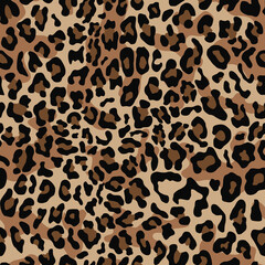 Fototapeta na wymiar Vector leopard print, modern trendy design for clothes, fabric, wallpaper.