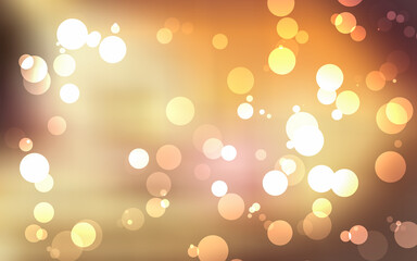 color gradient bokeh light illustration background. Christmas and New Year holidays template, Abstract glitter defocused blinking stars and sparks photo