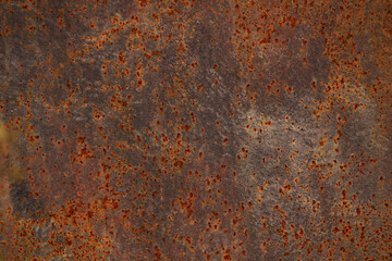 Grunge rusted metal texture, rust and oxidized metal background. Old metal iron panel