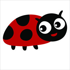 Plakat insect cartoon character