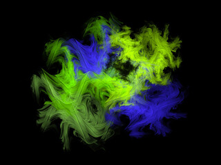 surreal futuristic digital 3d design art abstract background fractal illustration for meditation and decoration wallpaper