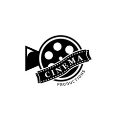 Film Production Logo Vector Template