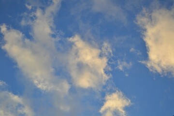 clouds in the sky