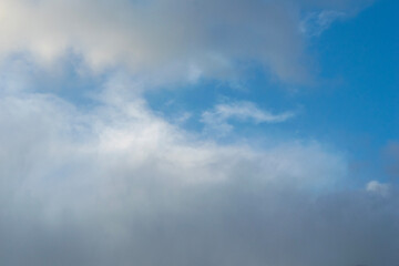 blue sky with clouds