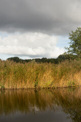 Polder Park Cronesteyn large park in the city of Leiden, Netherlands