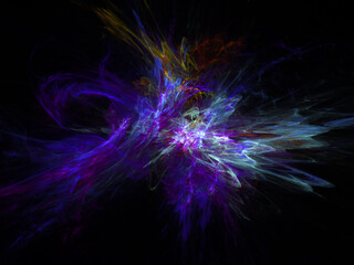 surreal futuristic digital 3d design art abstract background fractal illustration for meditation and decoration wallpaper