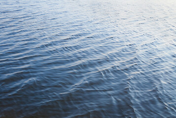 Water surface with ripples