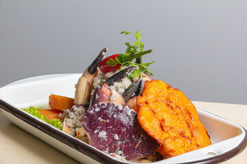 Traditional ceviche, exquisite Peruvian flavor
