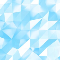 Obraz premium Blue polygon background 3d rendering, 3d illustration. Abstract triangle background. Blue background. Abstract blue polygon wallpaper.