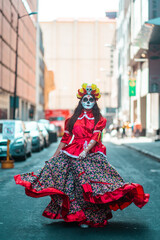 Obraz premium Mexican catrina 