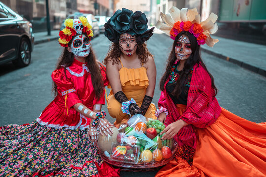 Mexican catrinas