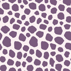 Abstract modern giraffe seamless pattern. Animals trendy background. Colorful decorative vector stock illustration for print, card, postcard, fabric, textile. Modern ornament of stylized skin