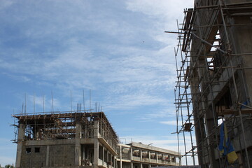 Fototapeta premium building under construction