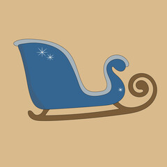 Blue winter sled here!