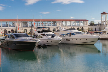 Sochi city on black sea