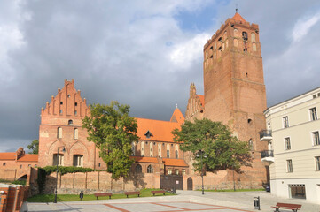 Fototapeta na wymiar Gotycki zamek w Kwidzyniu, Polska