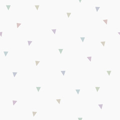Color seamless Triangle pattern. `vector illustration.