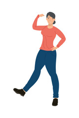 strong woman character