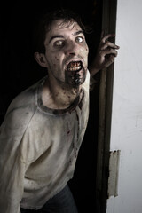 Male Zombie showing teeth 2