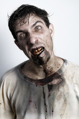 Male Zombie showing teeth 1