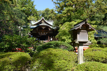 岡崎神社　拝殿　京都市左京区