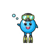 the gum ball diver cartoon character