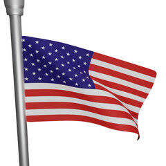 Fototapeta premium Flag independence day concept