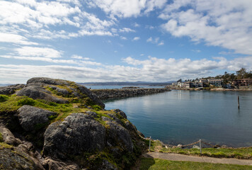 view of the coast of the sea