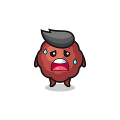 the fatigue cartoon of meatball