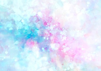 ピンク色のキラキラテクスチャ背景
