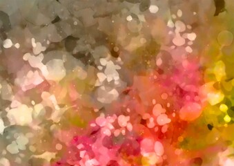 赤い幻想的な血の水彩テクスチャ背景
