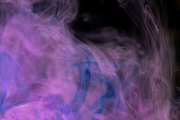 inks in water, color abstract explosion