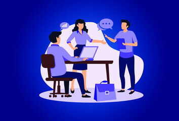 Internship illustration exclusive design inspiration 