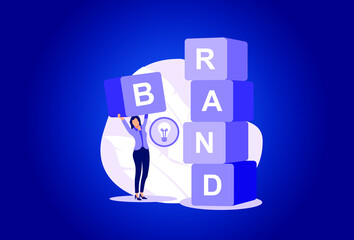 Brand Building illustration exclusive design inspiration 