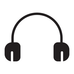 earphone glyph icon