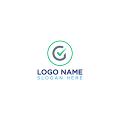 Fototapeta premium Business Growth letter G logo design vector template easy to edit