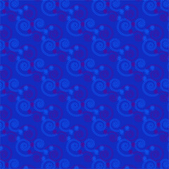 blue pattern textile wallpaper eps vector 