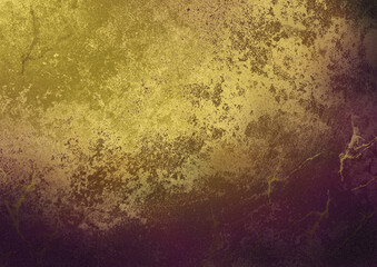 Golden Abstract  decorative paper texture  background  for  artwork  - Illustration