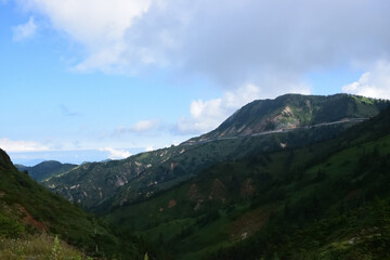 Fototapeta premium 横手山展望台