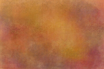 Golden Abstract  decorative paper texture  background  for  artwork  - Illustration