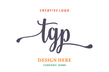 TGP lettering logo is simple, easy to understand and authoritative