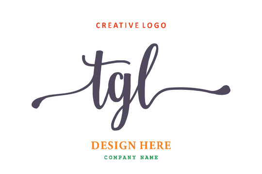 TGL lettering logo is simple, easy to understand and authoritative