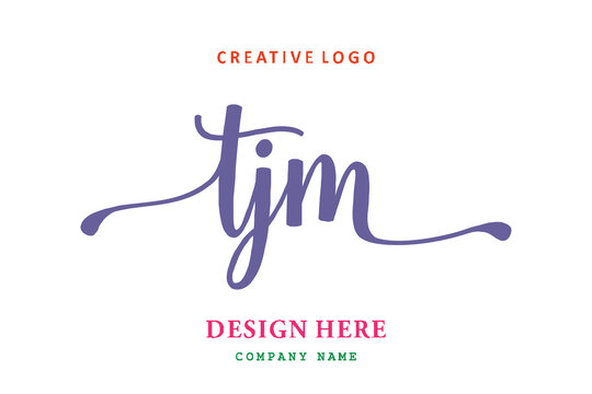 TJM lettering logo is simple, easy to understand and authoritative