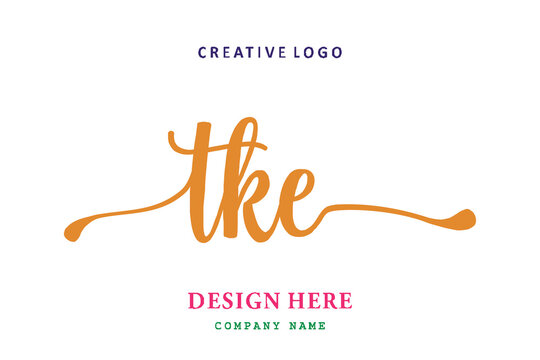TKE  lettering logo is simple, easy to understand and authoritative