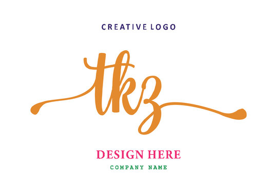 TKZ lettering logo is simple, easy to understand and authoritative
