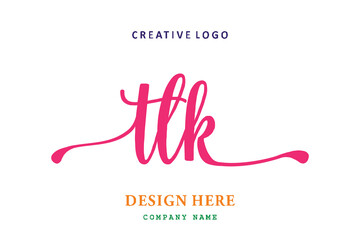 TLK lettering logo is simple, easy to understand and authoritative