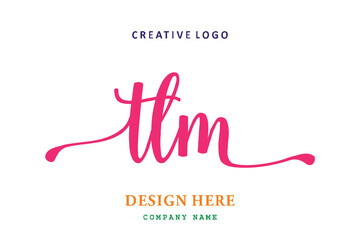 TLM lettering logo is simple, easy to understand and authoritative